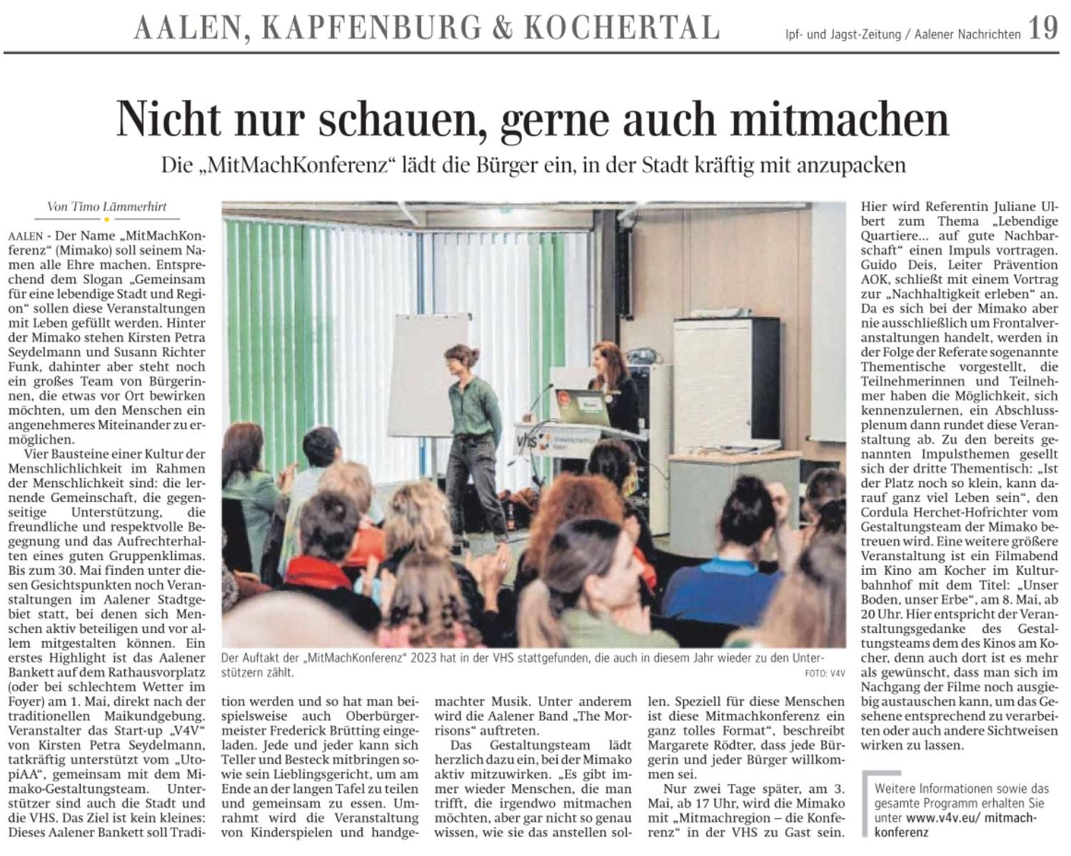 Aalen wird eine Modellregion